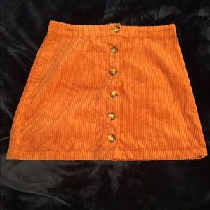 Forever 21 Button Down Skirt